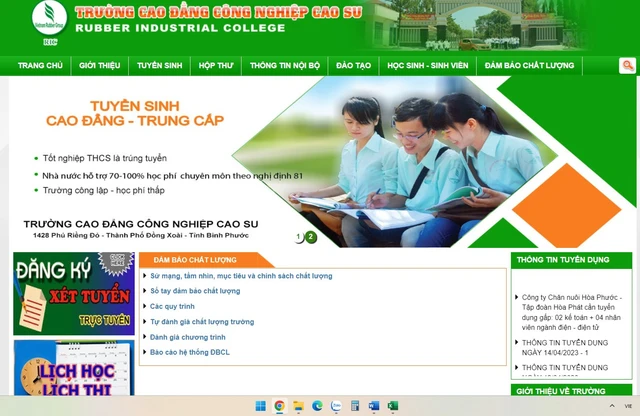 Trường Cao đẳng thuộc VRG đổi tên thành Trường Cao đẳng Miền Đông